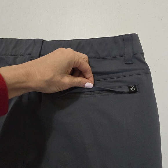 Swannies Golf Mulligan Jogger Pants Graphite Gray Men's Large - Picture 14 of 14